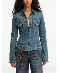 Miss Sixty - Chest-Pocket Buttoned Shirt - Lyst