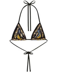 La DoubleJ - Haut De Bikini À Logo Brodé - Lyst