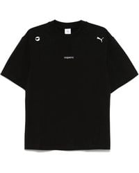 Coperni - X Puma Logo-Embroidered T-Shirt - Lyst