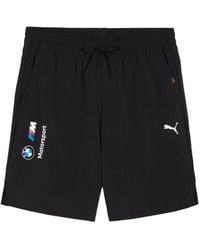 PUMA - X Bmw Motorsport Logo-Print Track Shorts - Lyst