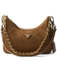 Prada - Borsa A Spalla Re-Edition Cha�Ne 1995 - Lyst
