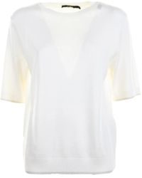 Seventy - Top con cuello redondo - Lyst