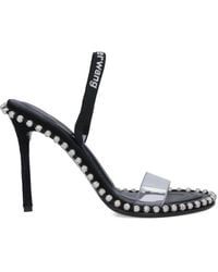 Alexander Wang - 105Mm Nova Rhinestone-Embellished Heeled Pumps - Lyst