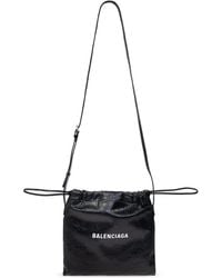 Balenciaga - Sacoche À Logo Imprimé - Lyst