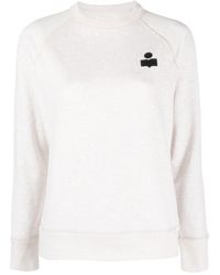 Isabel Marant - Logo Crew-neck Sweatshirt - Lyst