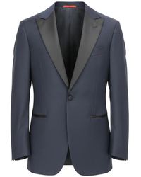 Isaia - Peak-Lapel Single-Breasted Jacket - Lyst