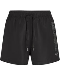 Karl Lagerfeld - Logo-Print Swim Shorts - Lyst
