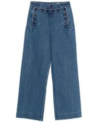 Bode - Sailor Buttoned Jeans - Lyst