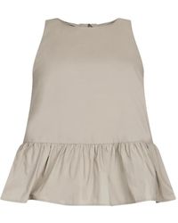 Liu Jo - Round-Neck Top - Lyst