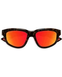 Gucci - Tortoiseshell-Effect Geometric-Frame Sunglasses - Lyst