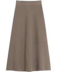 Lanvin - Flared Midi-Rok - Lyst