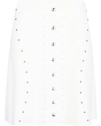 Liu Jo - Stud-Embellished Knitted Skirt - Lyst