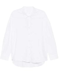 Private 0204 - Curved-Hem Shirt - Lyst