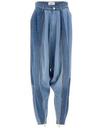 Coperni - Sarouel Jeans Met Patchwork - Lyst