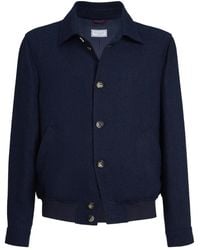 Brunello Cucinelli - Bomber Jacket - Lyst