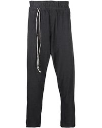 Daniel Andresen Cropped Track Trousers - Grey
