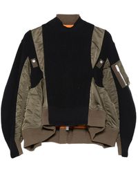 Sacai - Jack Met Vlakken En Rits - Lyst