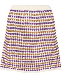 Eres - Design ニット Aラインミニスカート - Lyst