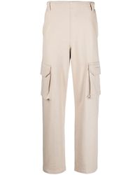 Sandro - Logo-patch Cotton Cargo Trousers - Lyst