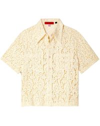 Eckhaus Latta - Flora Guipure-lace Shirt - Lyst
