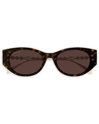 Gucci - Gg1970Sa Pearl Cat-Eye Sunglasses - Lyst