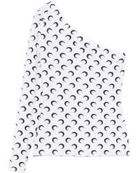 Marine Serre - Crescent Moon Asymmetric Top - Lyst