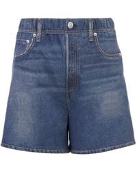 Rag & Bone - Short Miramar En Jean - Lyst