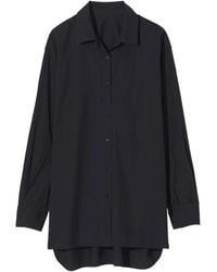 Nili Lotan - Yorke Long-Sleeve Button-Up Shirt - Lyst