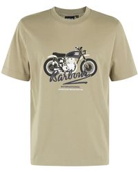 Barbour - T-Shirt aus Baumwolle - Lyst