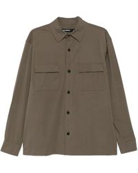 KARL LAGERFELD - Flap-Pocket Shirt - Lyst