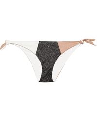 Twin Set - Slip bikini con design color-block - Lyst