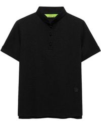 Shanghai Tang - Polo En Piqué À Boutons Grenouille - Lyst