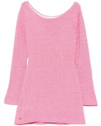 Asta Resort - Maya Sequin-Embellished Mini Dress - Lyst