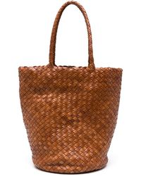 Dragon Diffusion - Jacky Bucket Woven Leather Bag - Lyst