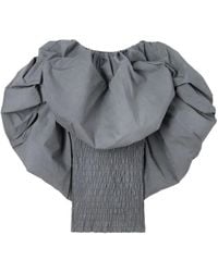 Sunnei - Smocked Top - Lyst