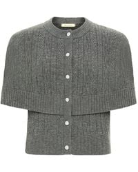 Hellessy - Cable-Knit Buttoned Cardigan - Lyst