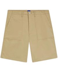 HUGO - Logo-Patch Shorts - Lyst