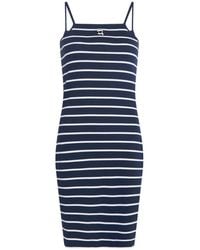 KARL LAGERFELD - Ikon Striped Dress - Lyst