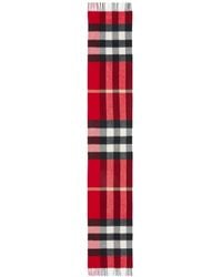 Burberry - The Classic Check-Pattern Fringed-Trim Scarf - Lyst