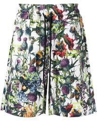 Mauna Kea - Floral-Print Track Shorts - Lyst
