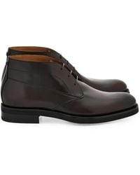 Ferragamo - Settimo Lace-Up Boots - Lyst