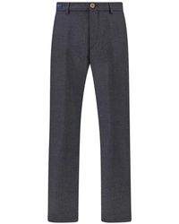 Paul & Shark - Pantalon Chino Bellagio En Sergé De Laine - Lyst