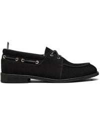 Thom Browne - Suede Boat Shoes - Lyst