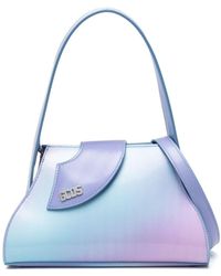 Gcds - Small Comma Holographic Tote Bag - Lyst