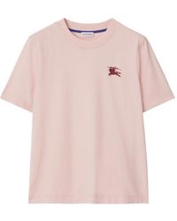 Burberry - Equestrian Knight-Motif T-Shirt - Lyst