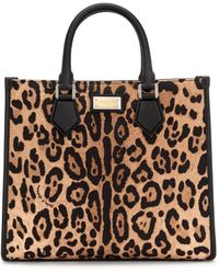 Dolce & Gabbana - Sac Cabas À Motif Léopard - Lyst