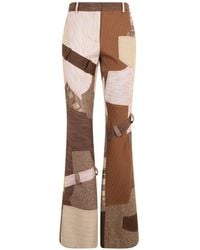 Moschino - Hose Im Patchwork-Design - Lyst
