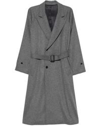 Ssstein - Chester Belted Raglan-Sleeve Coat - Lyst