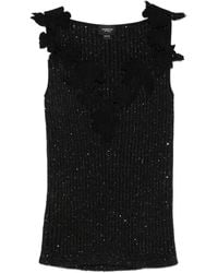 Giambattista Valli - Floral-Motif Embellished Top - Lyst