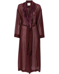 Forte Forte - Fringed-Detailing Coat - Lyst